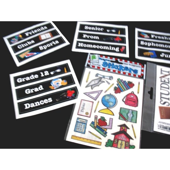 Creative Memories Graduate Cheerleading Pep Rally Photo album accessories - Picture 9 of 13